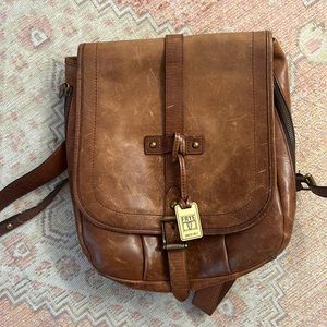 FRYE leather backpack